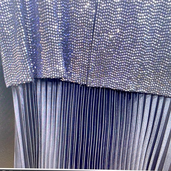 NWT Frank Lyman Blue Woven Dress Brand New $359.00 retail. - Picture 9 of 9